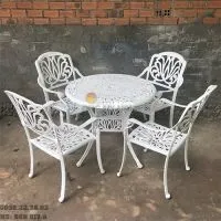 Sản phẩm ban ghe hop kim nhom duc ngoai troi cafe nha hang bgn017a 6329j2 — Công Ty TNHH Đúc Mỹ Nghệ — MST 0305254383