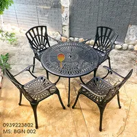 Sản phẩm ban ghe san vuon hop kim nhom duc gia dinh khach san bgn002 10034j2 — Công Ty TNHH Đúc Mỹ Nghệ — MST 0305254383