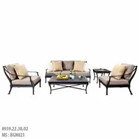 Sản phẩm ban ghe sofa san vuon ngoai troi nhom duc cao cap son tinh dien bgn021 11416j2 — Công Ty TNHH Đúc Mỹ Nghệ — MST 0305254383