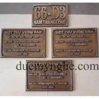 Sản phẩm bang so nha biet thu vuon dao duc bang dong gia co chu noi 10mm bhlg005 4964j2 — Công Ty TNHH Đúc Mỹ Nghệ — MST 0305254383