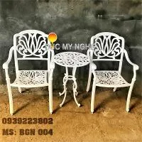 Sản phẩm bo ban ghe ho boi nhom duc ngoai troi gia dinh khach san bgn004 6186j2 — Công Ty TNHH Đúc Mỹ Nghệ — MST 0305254383