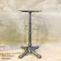 Sản phẩm chan ban 4 nhanh hoa van gang duc son tinh dien kieu co dien c4007 10879j2 — Công Ty TNHH Đúc Mỹ Nghệ — MST 0305254383