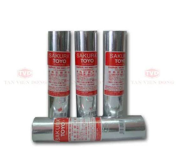 Sản phẩm Giấy fax SAKURA 210mm 600x500 — Văn Phòng Phẩm Tân Viễn Đông - Công Ty TNHH Thương Mại Và Dịch Vụ Văn Phòng Phẩm
Tân Viễn Đông — MST 0305271903