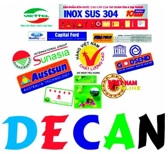 Sản phẩm in decal nhua — In ấn Kỷ Nguyên - Công Ty Cổ Phần Quảng Cáo Kỷ Nguyên — MST 0305327546