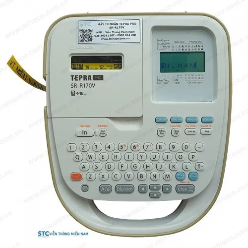 Sản phẩm tepra pro sr r170v — Công Ty TNHH TM DV Viễn Thông Miền Nam — MST 0305357124