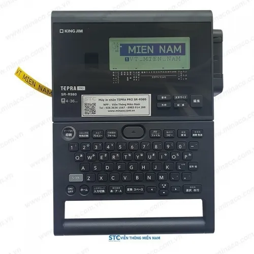Sản phẩm tepra pro sr r980 — Công Ty TNHH TM DV Viễn Thông Miền Nam — MST 0305357124