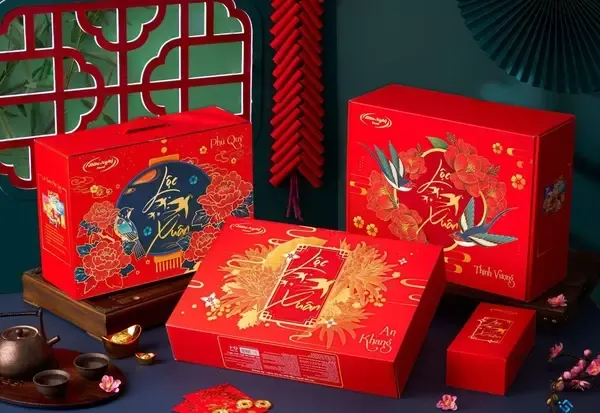 Sản phẩm hop qua tet doanh nghiep — Công Ty TNHH Sản Xuất Thương Mại Á Kim — MST 0305429675