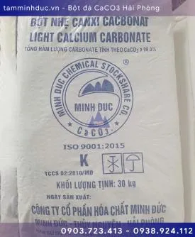 Sản phẩm bot nhe canxi cacbonat caco3 k 1743575760 — Bột CaCO3 Tâm Minh Đức - Công Ty TNHH Một Thành Viên Tâm Minh Đức — MST 0305457182