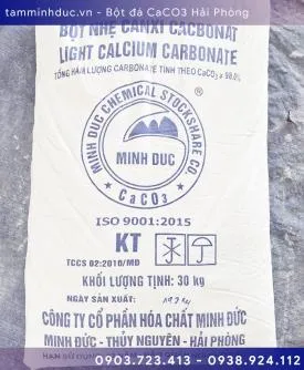 Sản phẩm kt 1729318398 — Bột CaCO3 Tâm Minh Đức - Công Ty TNHH Một Thành Viên Tâm Minh Đức — MST 0305457182