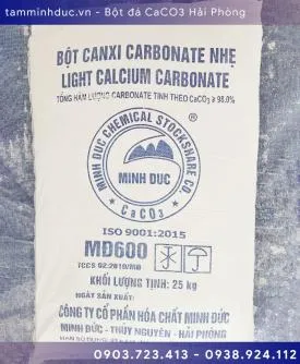Sản phẩm md600 1729318130 — Bột CaCO3 Tâm Minh Đức - Công Ty TNHH Một Thành Viên Tâm Minh Đức — MST 0305457182