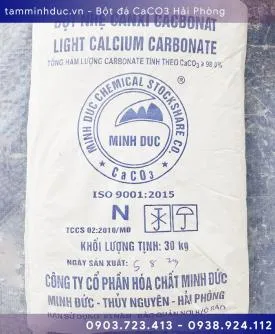 Sản phẩm n 1729318273 — Bột CaCO3 Tâm Minh Đức - Công Ty TNHH Một Thành Viên Tâm Minh Đức — MST 0305457182
