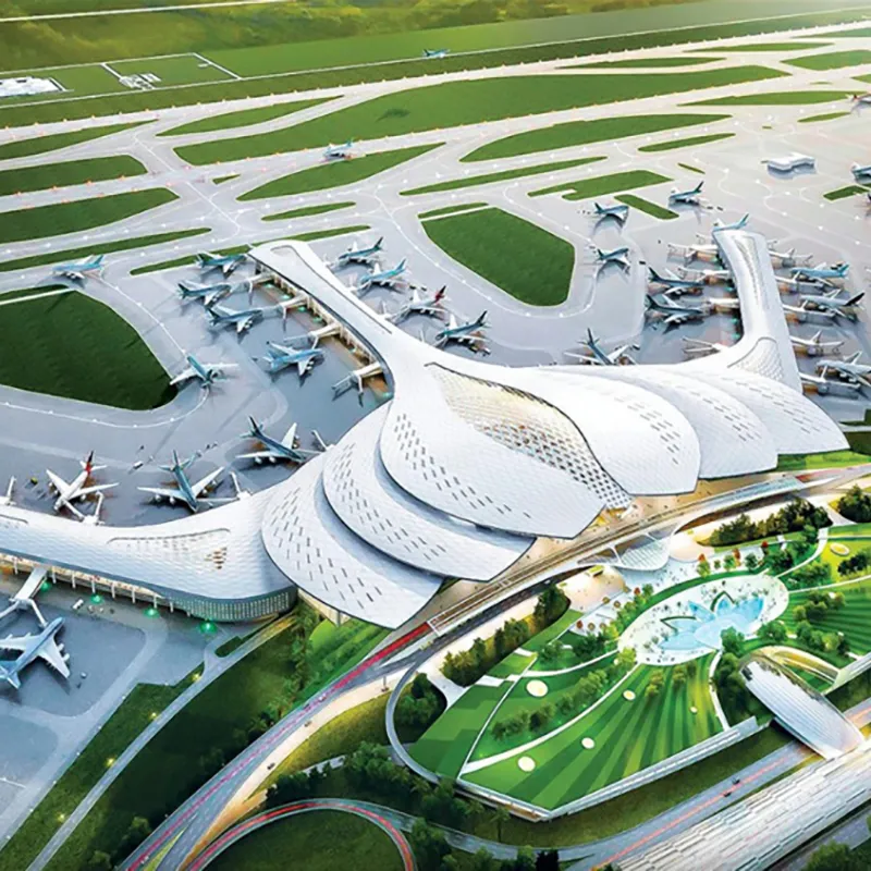 Sản phẩm Long Thanh International Airport — Vật Liệu Các Nhiệt Vạn Liên - Công Ty TNHH Cách Nhiệt Vạn Liên — MST 0305478175