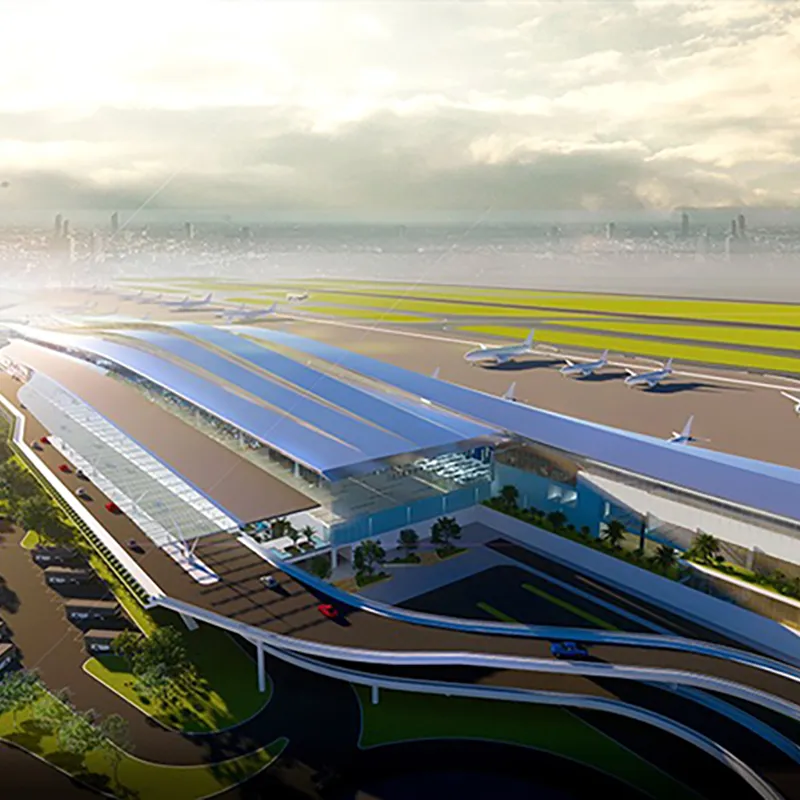 Sản phẩm TanSonNhat T3 Terminal Airport — Vật Liệu Các Nhiệt Vạn Liên - Công Ty TNHH Cách Nhiệt Vạn Liên — MST 0305478175