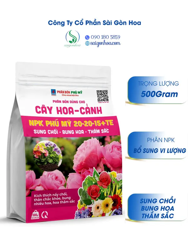 Sản phẩm npk hoa canh 202015 — Công Ty Cổ Phần Sài Gòn Hoa — MST 0305502861