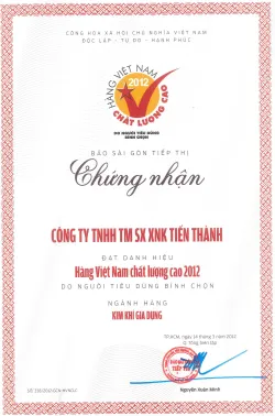 Sản phẩm 20140527052110754 4545 — Inox Gia Dụng Tiến Thành - Công Ty TNHH Thương Mại Sản Xuất XNK Tiến Thành — MST 0305556458