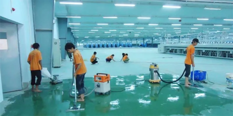 Sản phẩm quy trinh lam ve sinh cong nghiep 800x400 — Thiết Bị Vệ Sinh Hoàng Gia - Công ty TNHH ĐT TM DV Hoàng Gia — MST 0305661597
