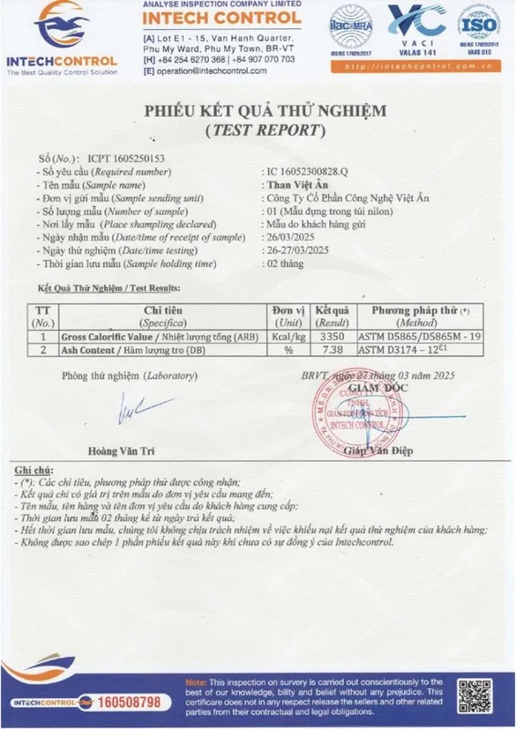 Văn phòng Than Indonesia, Than Đá Indo - Công Ty Cổ Phần Công Nghệ Việt Ân #1 — MST 0305731452