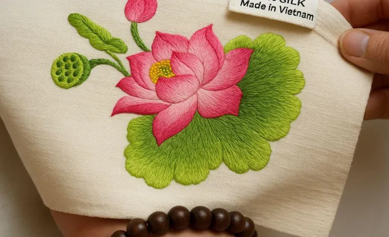Sản phẩm fabric material sen — Công Ty Cổ Phần Thương Mại Nhà Bè — MST 0305737736