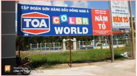 Sản phẩm Bang hieu TOA10 — Quảng Cáo Nét Việt - Công Ty TNHH DV Quảng Cáo Thiết Kế Và TM Nét Việt — MST 0305802840