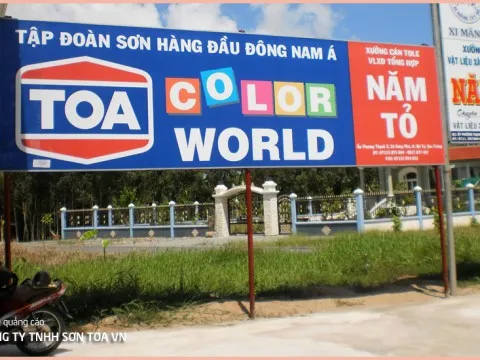 Sản phẩm Bang hieu TOA10 — Quảng Cáo Nét Việt - Công Ty TNHH DV Quảng Cáo Thiết Kế Và TM Nét Việt — MST 0305802840