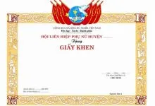 Sản phẩm in giay khen 220x150 — Công Ty TNHH Quảng Cáo ánh Sao Vàng — MST 0305818223