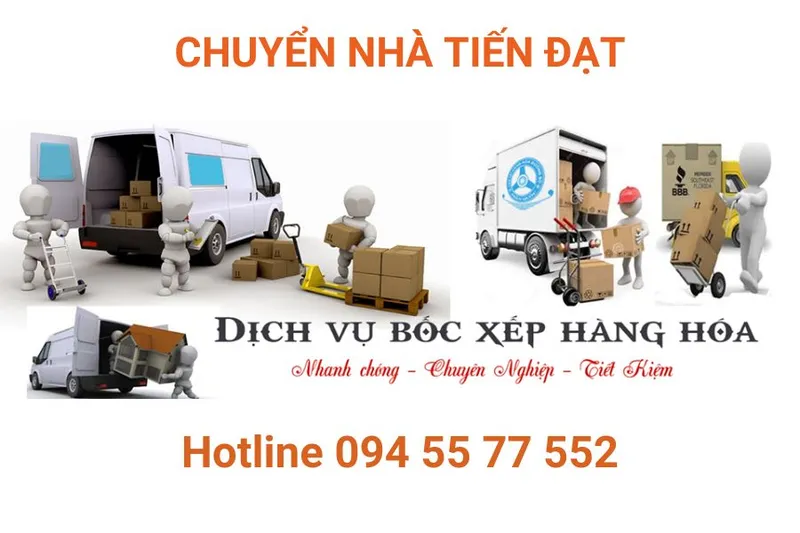 Sản phẩm dich vu boc xep tien dat 2121 — Chuyển Nhà Tiến Đạt - Công Ty TNHH TM - DV - Cơ Điện Tiến Đạt — MST 0305885692