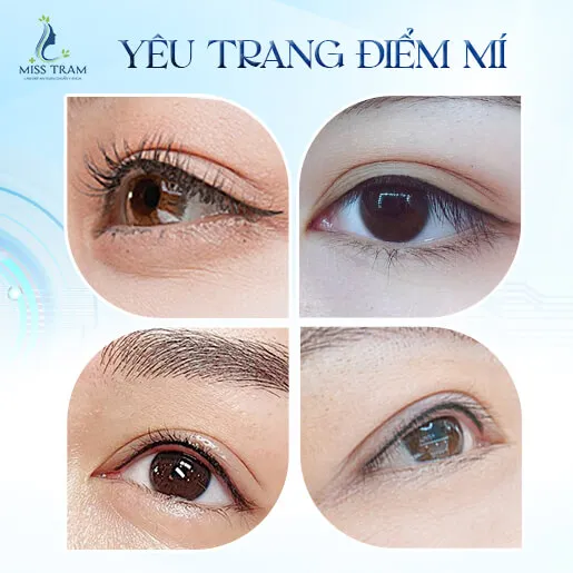 Sản phẩm phun xam mi mat tai miss tram — Trung Tâm Thẩm Mỹ Miss Trâm — MST 0305993715