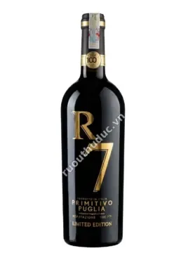 Sản phẩm Ruou Vang Do Y R7 Primitivo Puglia Limited Edition 750ml Mat Truoc 265x370 — DNTN Thương Mại Đỗ Mai — MST 0306043226