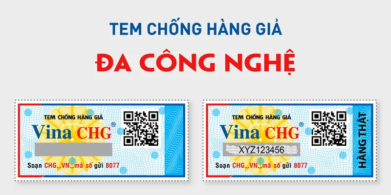 Sản phẩm tem chong gia da cong nghe_1000x500 — Công Ty Cổ Phần Phát Triển Khoa Học Công Nghệ VINA — MST 0306182501