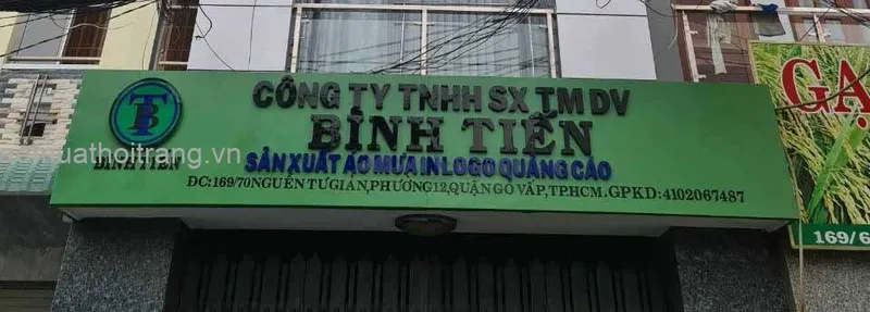 Sản phẩm 2021 02 05 — Công Ty TNHH Sản Xuất Thương Mại Dịch Vụ Bình Tiến — MST 0306329112