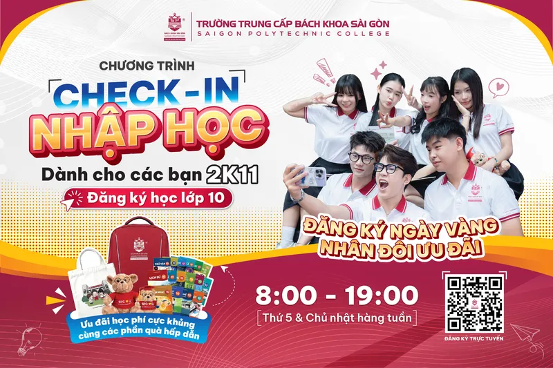 Sản phẩm Chuong trinh check in nhap hoc 01 — Trường Trung Cấp Bách Khoa Sài Gòn — MST 0306353193