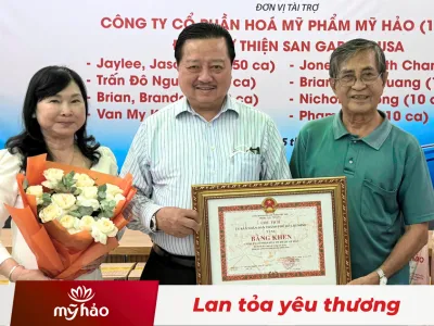 Sản phẩm my hao dong hanh cung cac hoat dong tu thien y nghia — Công Ty CP Hóa Mỹ Phẩm Mỹ Hảo — MST 0306371001