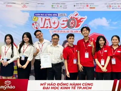 Sản phẩm my hao dong hanh cung dai hoc kinh te tp hcm  khoi dau hanh trinh dai hoc cung cac ban sinh vien — Công Ty CP Hóa Mỹ Phẩm Mỹ Hảo — MST 0306371001