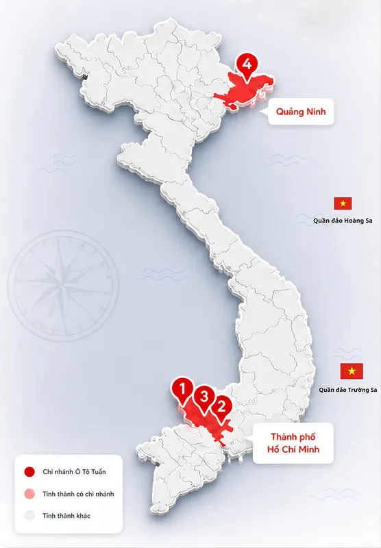 Sản phẩm ban do chi nhanh o to tuan — Công Ty TNHH Một Thành Viên Thương Mại Dịch Vụ Ô Tô Tuấn — MST 0306415241