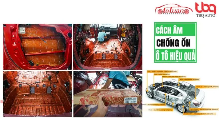 Sản phẩm cach am chong on o to hieu qua cach am nga drartex 712x400 — Công Ty TNHH Một Thành Viên Thương Mại Dịch Vụ Ô Tô Tuấn — MST 0306415241