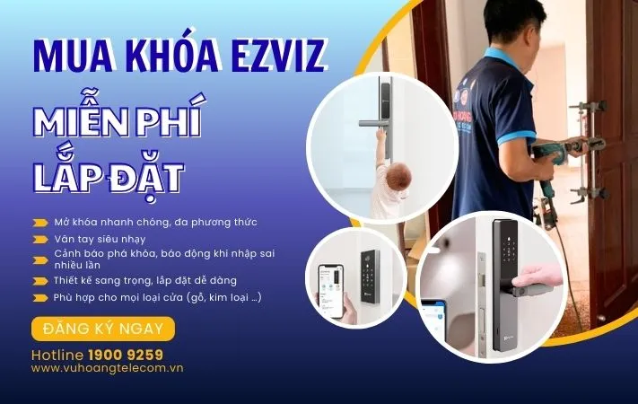 Sản phẩm mua khoa cua ezviz lap dat mien phi tai vu hoang telecom 711x450 1 — Công Ty Cổ Phần Vũ Hoàng Telecom — MST 0306524177