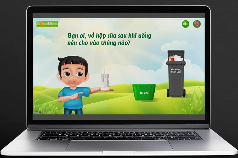 Sản phẩm game tai che tetrapak — Công Ty TNHH Quảng Cáo Vạn Hoa — MST 0306895894