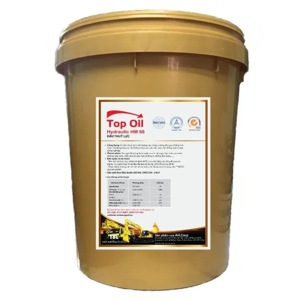Sản phẩm top oil hydraulic hm 46 18l30302 600x600 — Công Ty Cổ Phần Đầu Tư An Hương — MST 0307523024