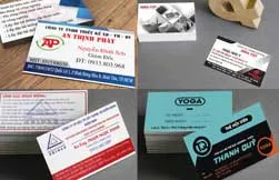 Sản phẩm In name card — Công Ty TNHH Nam Tinh Vũ — MST 0307942321