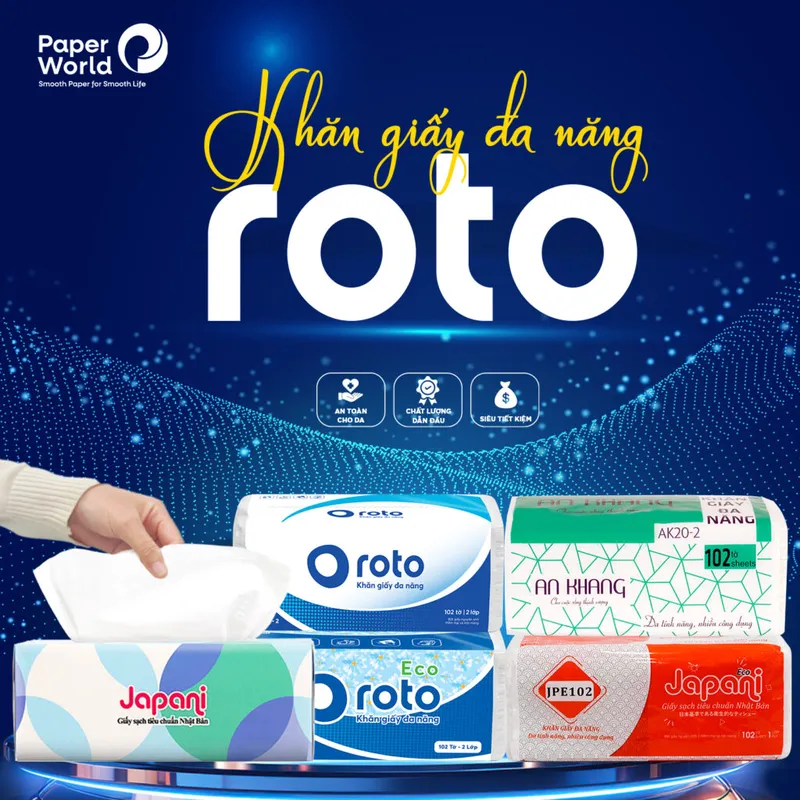 Sản phẩm khan giay da nang roto 3 1024x1024 — Thế Giới Giấy - Công Ty Cổ Phần Thế Giới Giấy — MST 0308023320