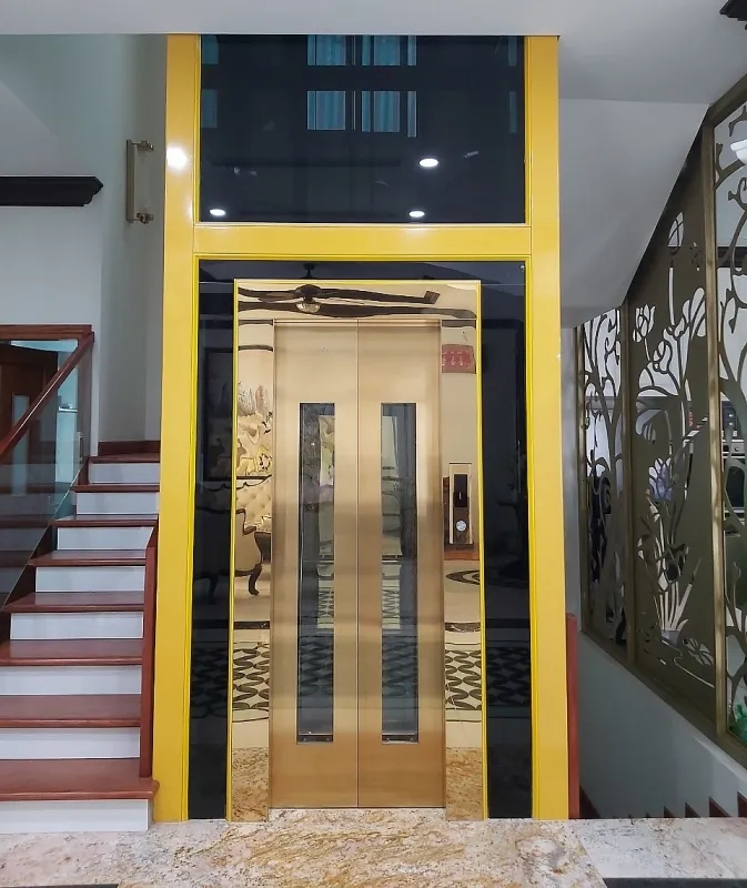 Sản phẩm thang máy kính — Công Ty Cổ Phần Thang Máy Và Cơ Khí Bách Khoa — MST 0308047635
