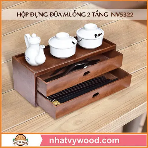 Sản phẩm hop dung dua cao cap 2 tang — Siêu Thị Đồ Gỗ Nhật Vy - Công Ty TNHH Kỹ Nghệ Gỗ Nhật Vy — MST 0308080329