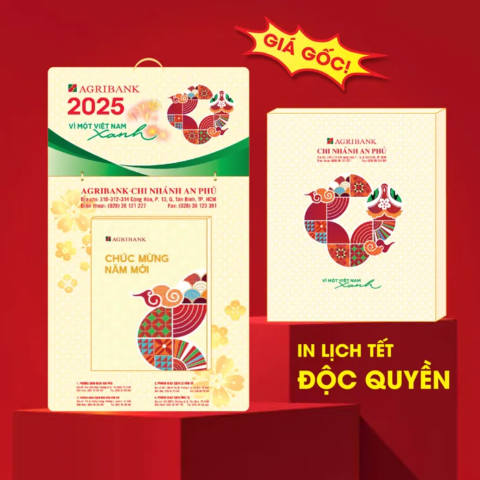 Sản phẩm AGRIBANK W — In Thời Đại Mới - Công Ty TNHH Văn Hóa - Truyền Thông Thời Đại Mới — MST 0308784188