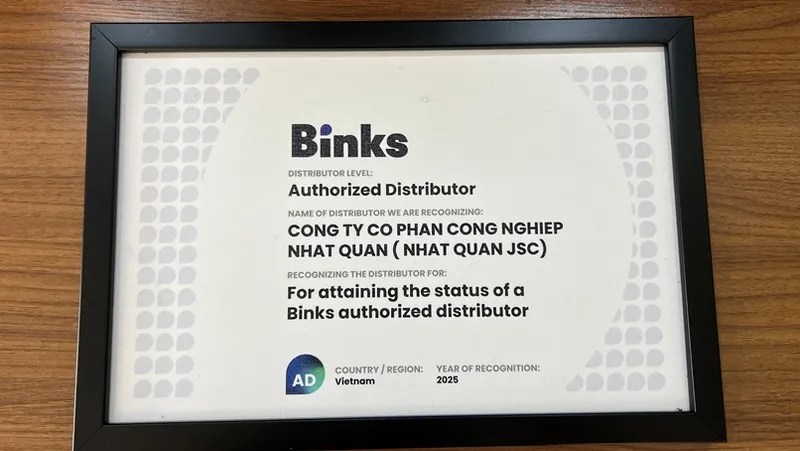 Sản phẩm binks viet nam — Công Ty TNHH Thương Mại - Dịch Vụ - Công Nghệ Nhất Quán — MST 0308968273