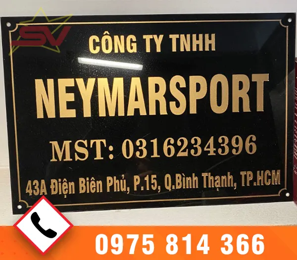 Sản phẩm bang mica 3 — Khắc Dấu Sao Việt - Công Ty TNHH Một Thành Viên Dịch Vụ Khắc Dấu Sao Việt — MST 0309030948