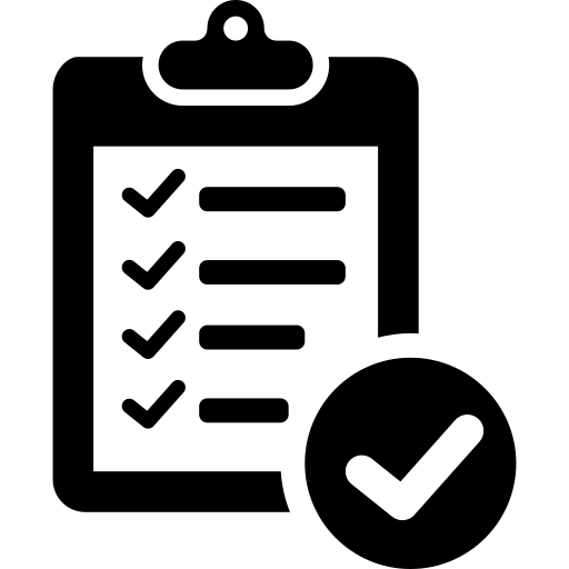 Sản phẩm 002 verification of delivery list clipboard symbol — Vận Chuyển Tam Sao Việt - Công Ty TNHH Tam Sao Việt — MST 0309038880