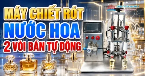 Sản phẩm may chiet rot nuoc hoa 2 voi ban tu dong_1 — Công Ty TNHH Máy Móc Thiết Bị Tân Sao Bắc á — MST 0309077343
