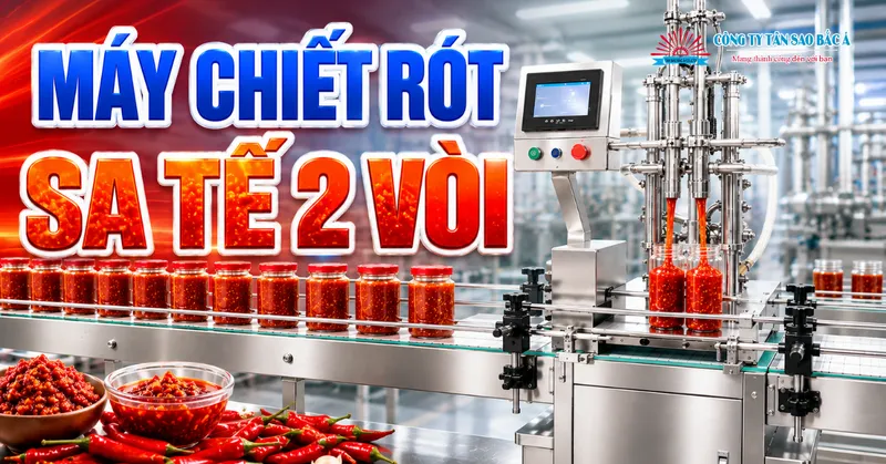 Sản phẩm may chiet rot sa te 2 voi — Công Ty TNHH Máy Móc Thiết Bị Tân Sao Bắc á — MST 0309077343