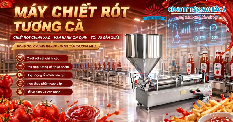 Sản phẩm may chiet rot tuong ca tu dong 1 — Công Ty TNHH Máy Móc Thiết Bị Tân Sao Bắc á — MST 0309077343