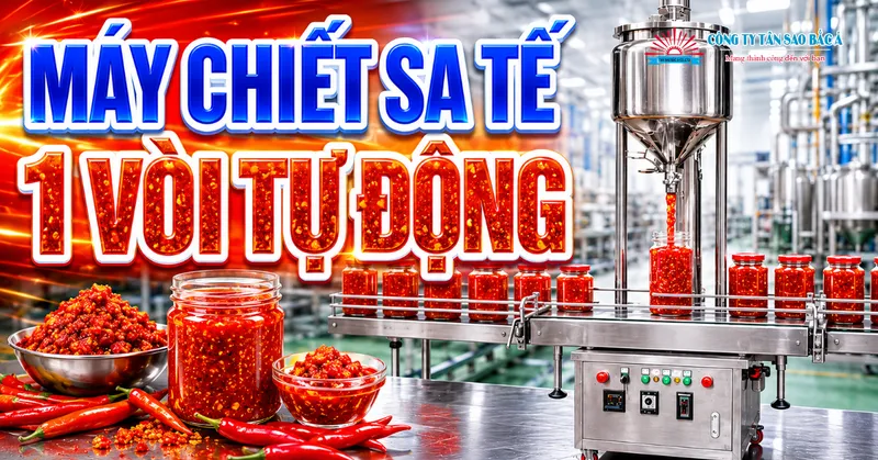 Sản phẩm may chiet rot sa te 1 voi — Công Ty TNHH Máy Móc Thiết Bị Tân Sao Bắc á — MST 0309077343